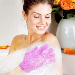 lilac-purple-glove-sponge